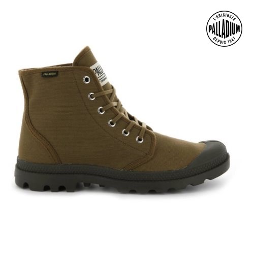 Dámské Tenisky Palladium Pampa Hi Originale High Tops Hnědé | CZ FKC-01Q